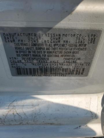 3N1AB7AP0JY299518 Nissan SENTRA S