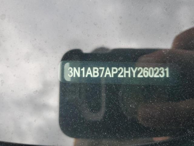 3N1AB7AP2HY260231 Nissan SENTRA S