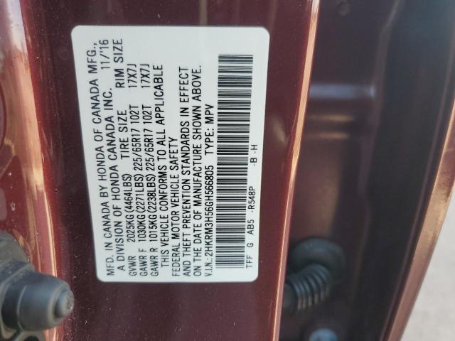 2HKRM3H56GH566805 Honda CR-V EX