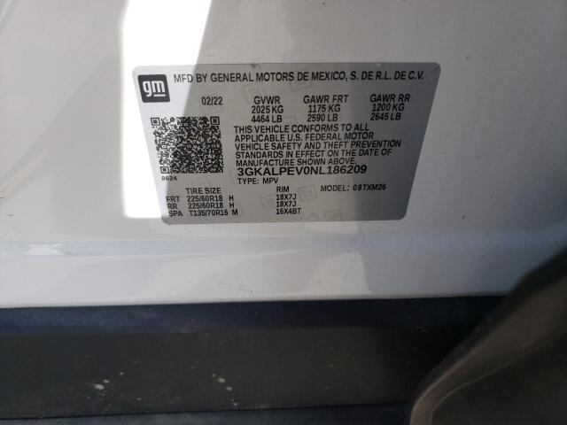 3GKALPEV0NL186209 GMC Terrain Slt