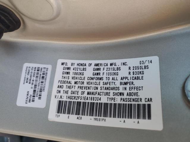 1HGCR2F51EA169304 Honda Accord Sport
