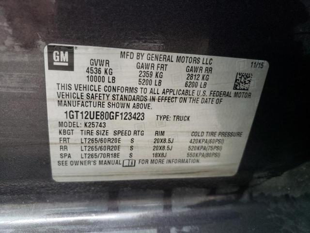 1GT12UE80GF123423 GMC Sierra K2500 Denali