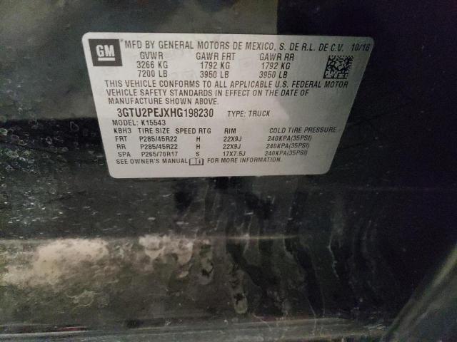 3GTU2PEJXHG198230 GMC Sierra K1500 Denali