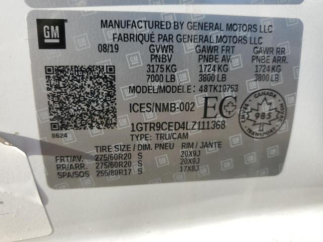 1GTR9CED4LZ111368 GMC Sierra K1500 Elevation