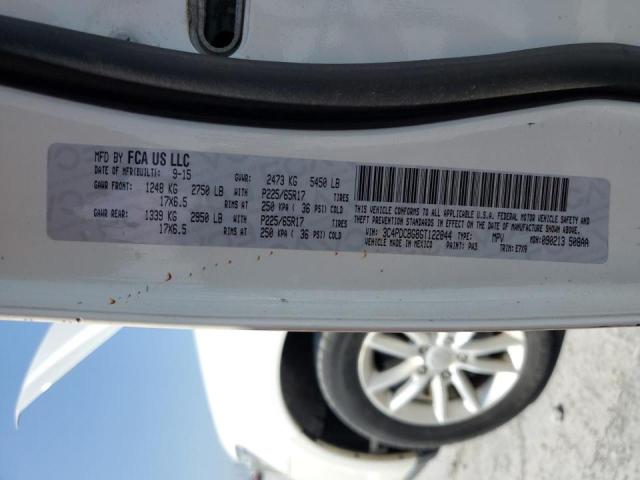 3C4PDCBG8GT122844 Dodge Journey Sxt