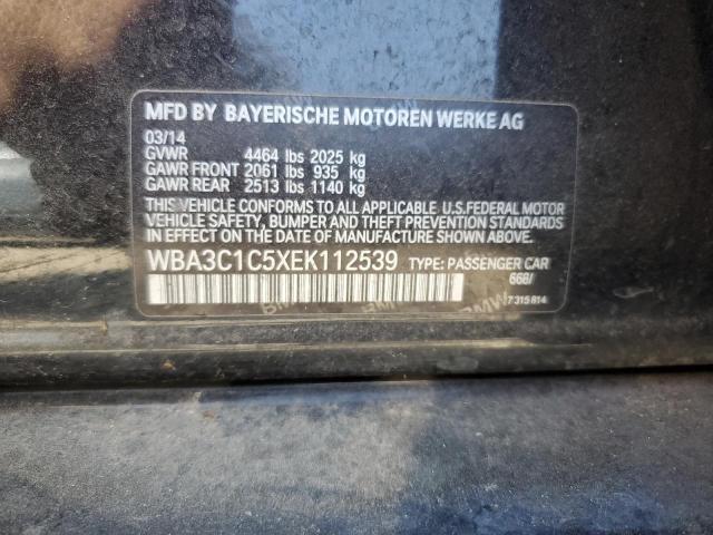 WBA3C1C5XEK112539 BMW 328 I Sulev