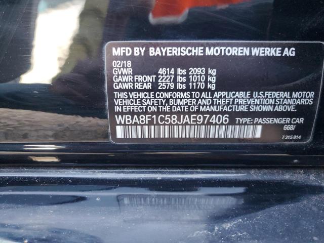 WBA8F1C58JAE97406 BMW 328 D Xdrive