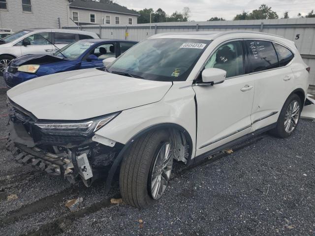 Auction sale of the 2022 Acura Mdx Advance, vin: 5J8YE1H80NL028117, lot number: 68454313