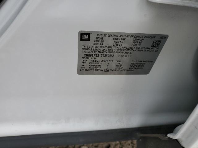 2GKFLPE31G6350482 GMC Terrain Slt