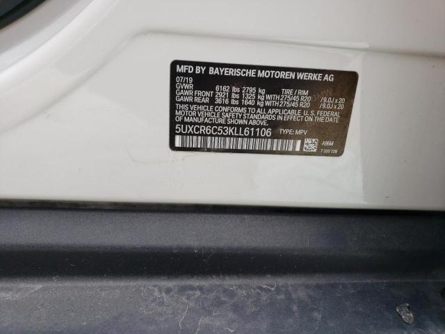 5UXCR6C53KLL61106 BMW X5 Xdrive40i