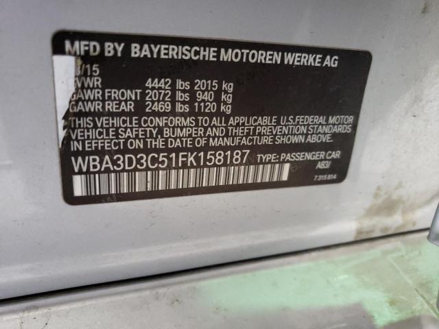 WBA3D3C51FK158187 BMW 328 D
