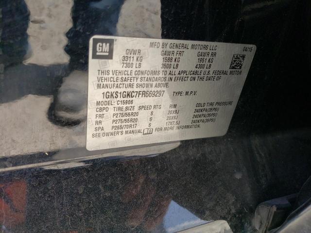 1GKS1GKC7FR669297 GMC Yukon Xl C1500 Sle