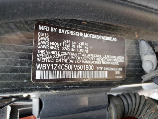 WBY1Z4C50FV501800 BMW I3 REX