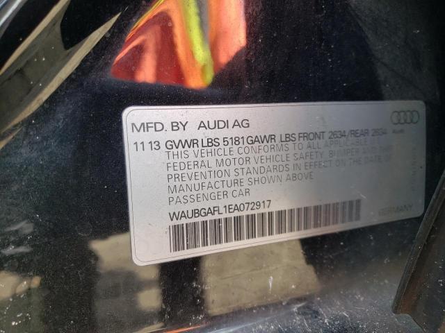WAUBGAFL1EA072917 Audi S4 Premium Plus