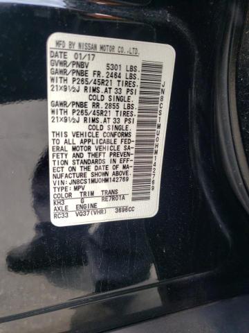 JN8CS1MU0HM142769 Infiniti QX70