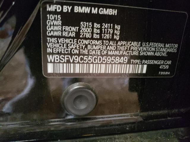 WBSFV9C55GD595849 BMW M5
