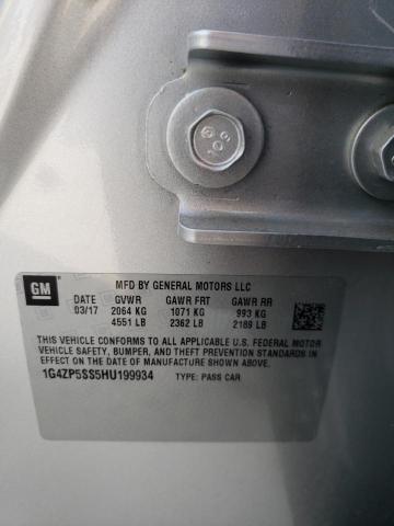 1G4ZP5SS5HU199934 Buick Lacrosse Essence
