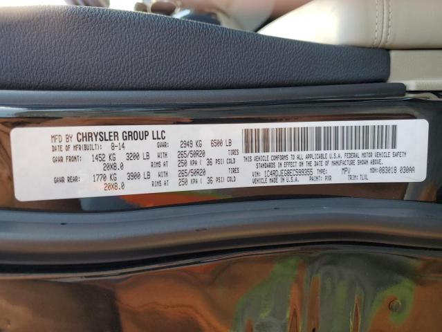 1C4RDJEG8EC599355 Dodge Durango Citadel