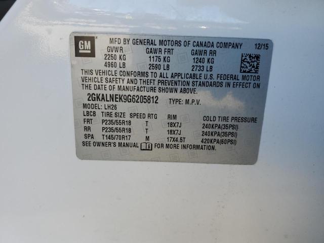 2GKALNEK9G6205812 GMC Terrain Sle