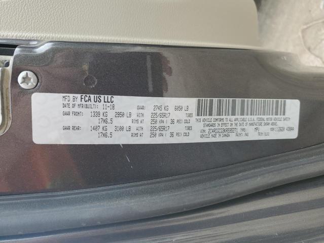 2C4RDGCG3KR595271 Dodge Grand Caravan Sxt