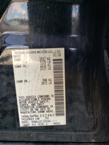 1N4AL3AP9GC157467 Nissan ALTIMA 2.5