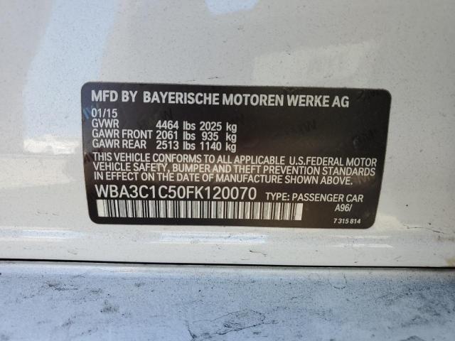 WBA3C1C50FK120070 BMW 328 I Sulev