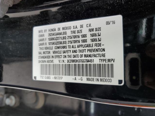 3CZRM3H37GG704451 Honda CR-V LX