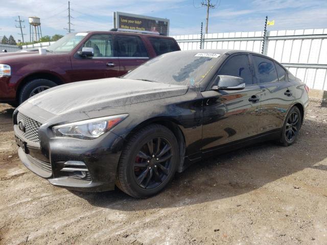 66276593 :رقم المزاد ، JN1BV7ARXFM417808 vin ، 2015 Infiniti Q50 Base مزاد بيع