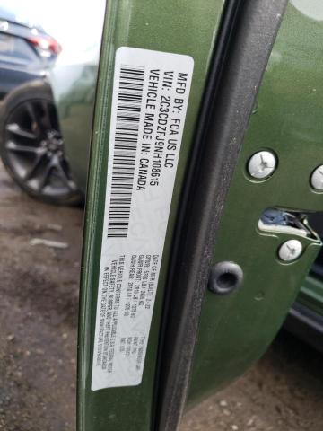 2C3CDZFJ9NH108615 Dodge Challenger R/t Scat Pack