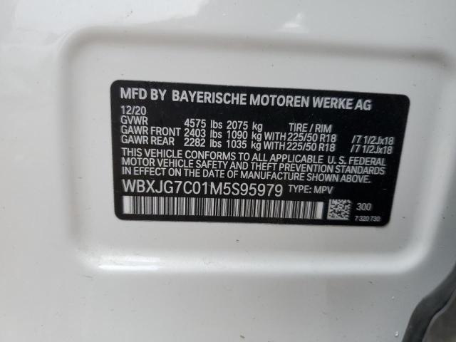 WBXJG7C01M5S95979 BMW X1 Sdrive28i