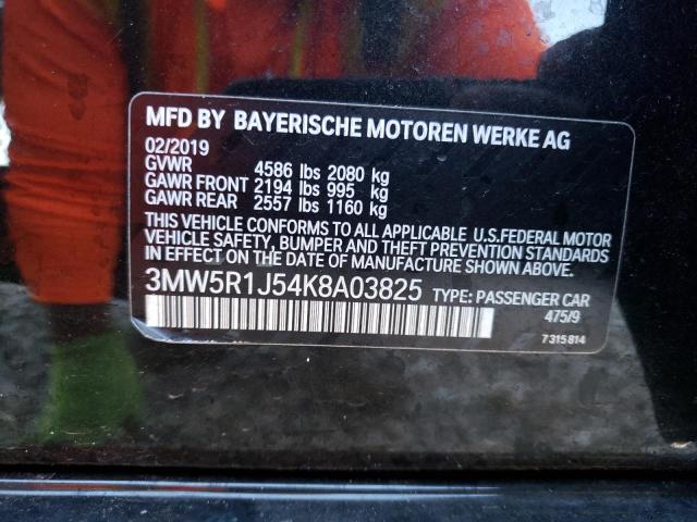 3MW5R1J54K8A03825 BMW 330I