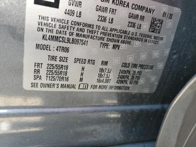 KL4MMCSL9LB097541 Buick Encore Gx Preferred