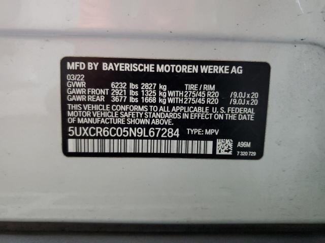 5UXCR6C05N9L67284 BMW X5 Xdrive40i
