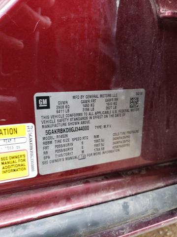 5GAKRBKD8GJ344000 Buick Enclave
