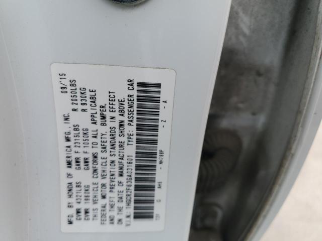 1HGCR2F63GA031601 Honda Accord Sport