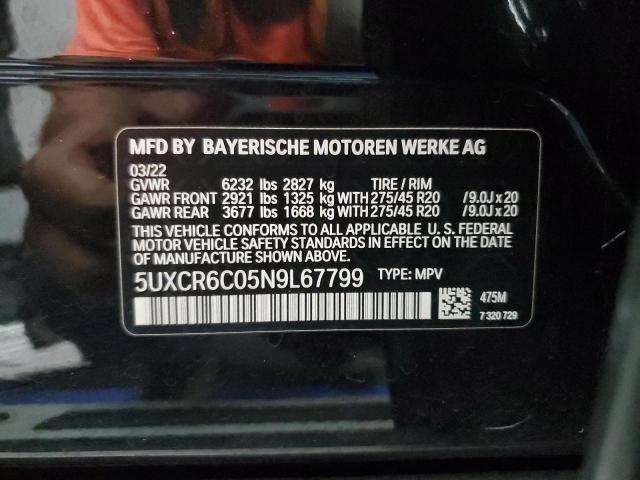 5UXCR6C05N9L67799 BMW X5 Xdrive40i