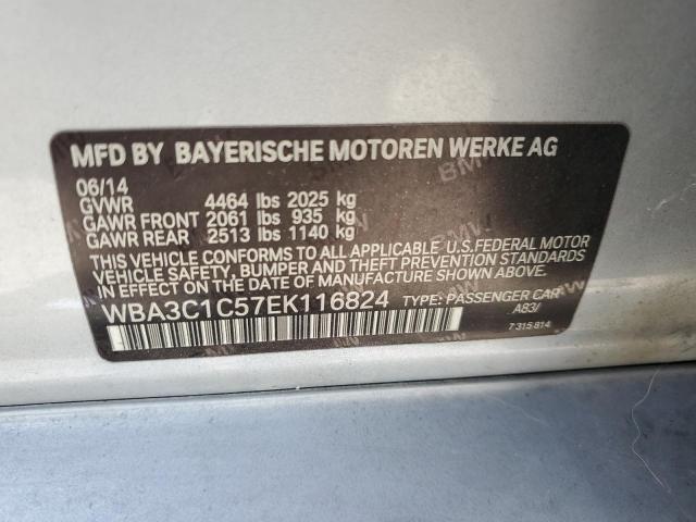 WBA3C1C57EK116824 BMW 328 I Sulev
