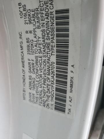 1HGCV1F5XJA267070 Honda ACCORD EXL