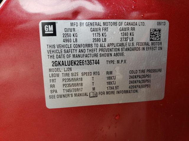 2GKALUEK2E6136744 GMC Terrain Denali