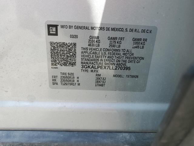 3GKALPEX7LL270395 GMC Terrain Slt