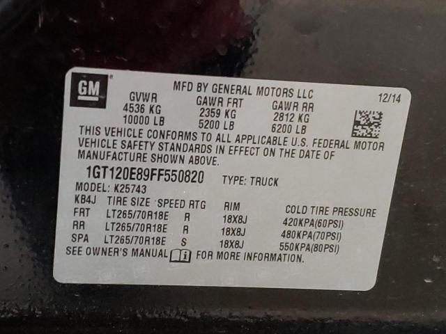1GT120E89FF550820 GMC Sierra K2500 Denali