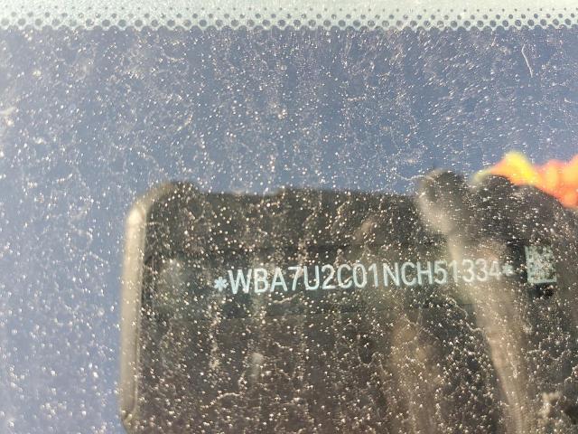 WBA7U2C01NCH51334 BMW 750 Xi