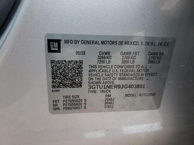 3GTU1NER9JG403801 GMC Sierra C1500 Slt