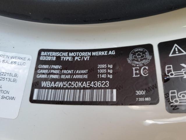 WBA4W5C50KAE43623 BMW 430xi