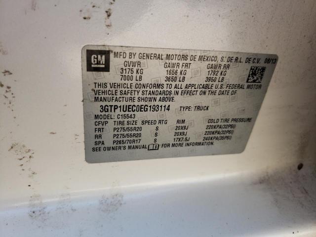 3GTP1UEC0EG193114 GMC Sierra C1500 Sle