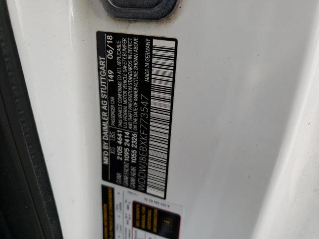 WDDWJ8EBXKF773547 Mercedes-Benz C 300 4matic