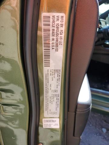1C4RDJDG9MC805122 Dodge DURANGO GT