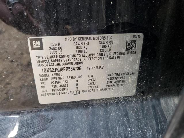1GKS2JKJ8FR584736 GMC YUKON XL DENALI
