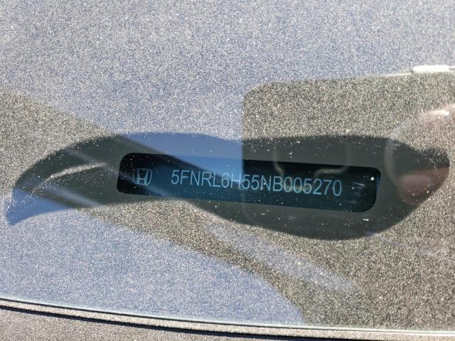 5FNRL6H55NB005270 Honda ODYSSEY EX