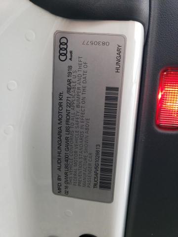 TRUC5AFV5G1026613 Audi TT